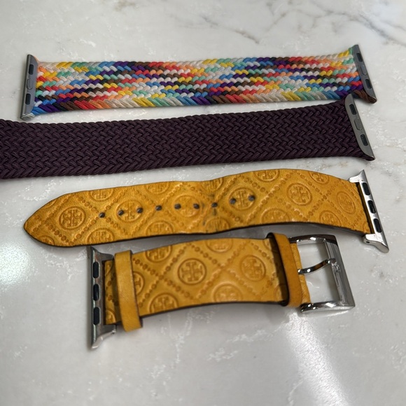 Set of 3- Apple Watch bands - Apple brand & Tory Burch - Picture 3 of 6